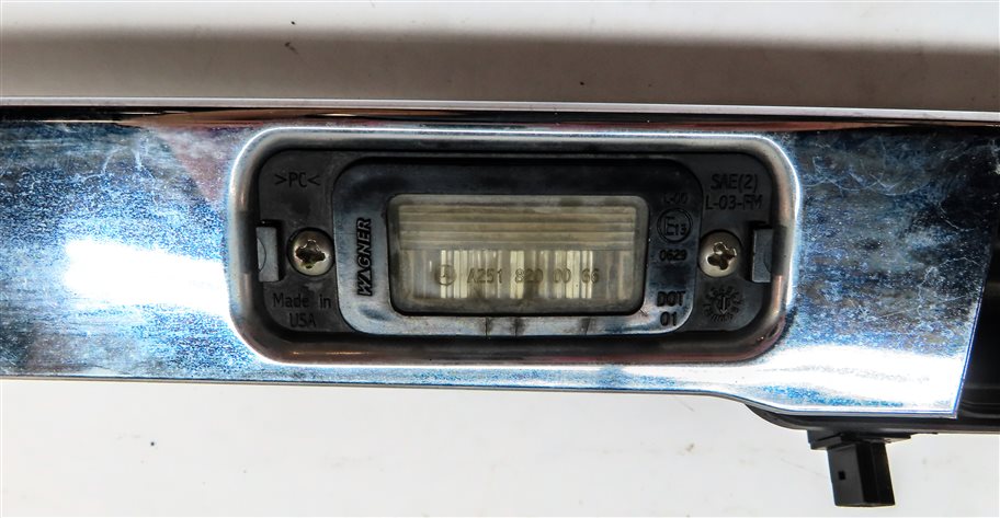 Thumbnail 5: 2006 MERCEDES ML350 (W164) REAR TAILGATE HATCH LID HANDLE w/LICENSE PLATE LIGHTS