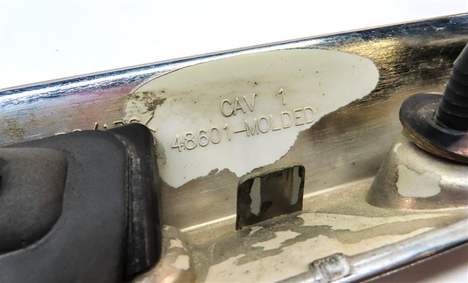 Thumbnail 9: 2006 MERCEDES ML350 (W164) REAR TAILGATE HATCH LID HANDLE w/LICENSE PLATE LIGHTS