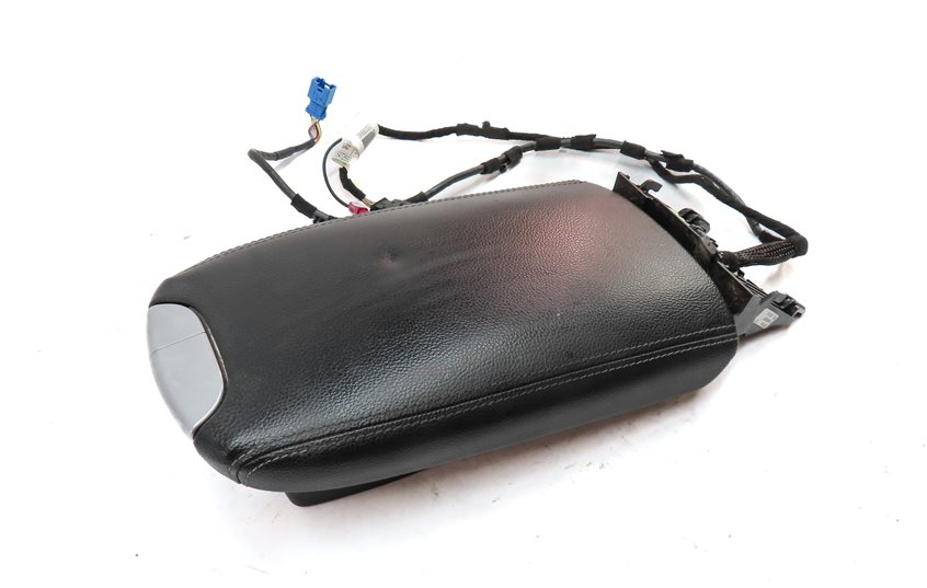 Thumbnail 3: 07-12 MB GL320 GL350 GL450 GL550 ML320 ML350 FRONT CONSOLE ARM REST LID (Black)