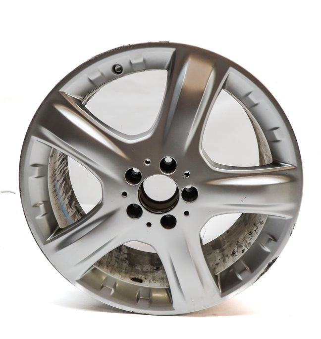 Thumbnail 3: 06-09 MB ML320 ML350 ML500 R320 R350 W164 W251 19x8 RIBBED 5-SPOKE WHEEL RIM SET