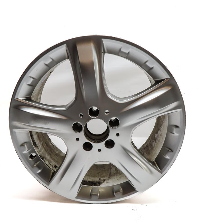 Thumbnail 5: 06-09 MB ML320 ML350 ML500 R320 R350 W164 W251 19x8 RIBBED 5-SPOKE WHEEL RIM SET