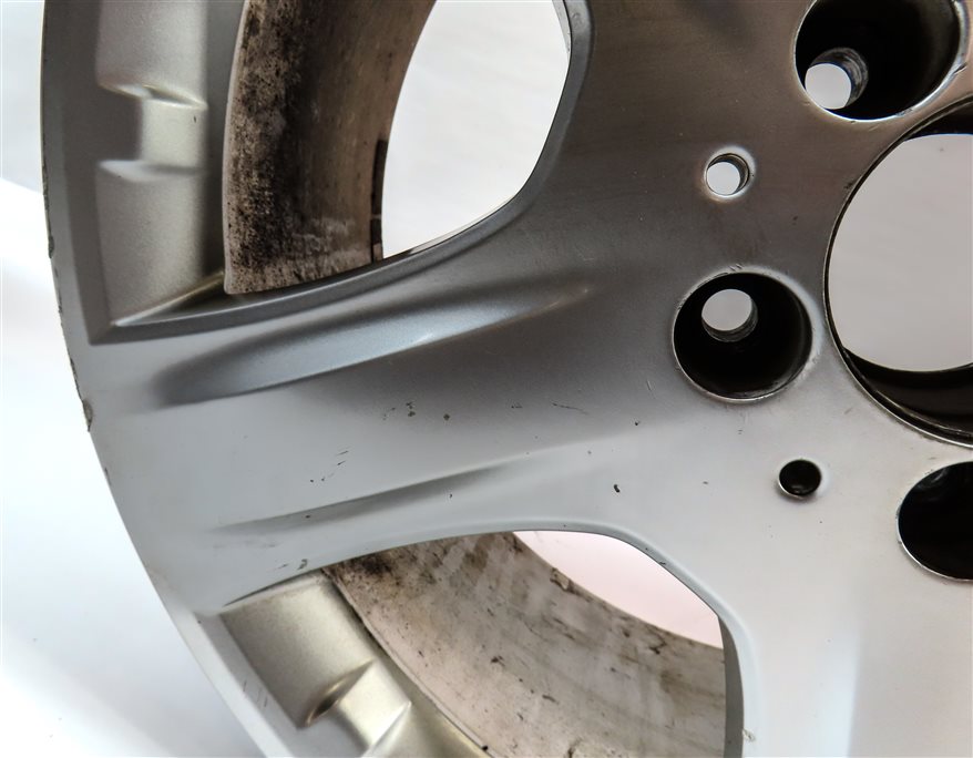 Thumbnail 7: 06-09 MB ML320 ML350 ML500 R320 R350 W164 W251 19x8 RIBBED 5-SPOKE WHEEL RIM SET