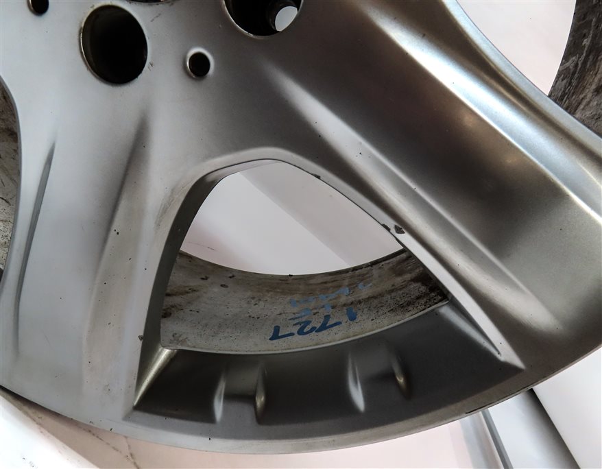 Thumbnail 8: 06-09 MB ML320 ML350 ML500 R320 R350 W164 W251 19x8 RIBBED 5-SPOKE WHEEL RIM SET