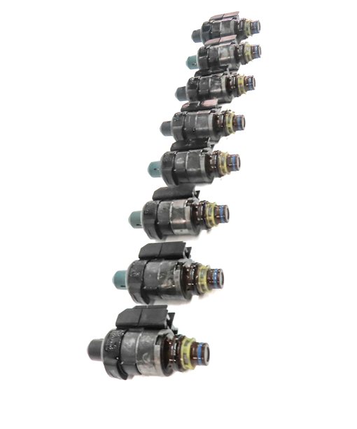 Thumbnail 3: 04-18 MERCEDES C CL E GL G ML S SLK 722.9 TRANSMISSION VALVE BODY SOLENOID SET-8