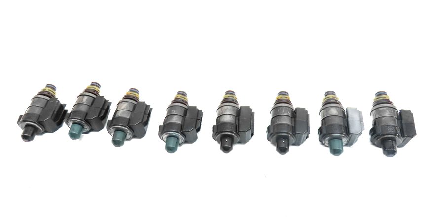 Thumbnail 5: 04-18 MERCEDES C CL E GL G ML S SLK 722.9 TRANSMISSION VALVE BODY SOLENOID SET-8