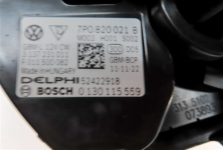 Thumbnail 7: 2011-2018 PORSCHE CAYENNE (958) FRONT HEATER A/C BLOWER FAN MOTOR w/ RESISTOR