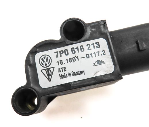Thumbnail 5: 12 PORSCHE CAYENNE (958) FRONT LEFT DRIVER SUSPENSION HEIGHT LEVEL SENSOR MODULE
