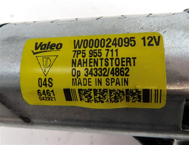 Thumbnail 7: 2011-2018 PORSCHE CAYENNE (958) REAR HATCH TRUNK TAILGATE TAIL GATE WIPER MOTOR