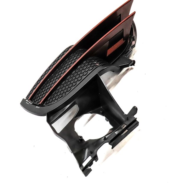 Thumbnail 3: 11-14 PORSCHE CAYENNE S 958 RIGHT FRONT PASSENGER BUMPER GRILLE TRIM (Auburn)