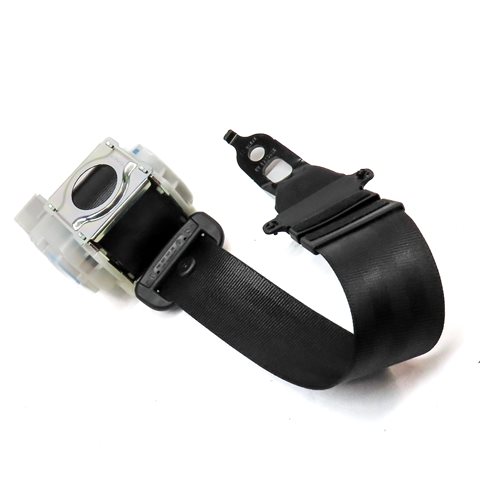 Thumbnail 3: 2012 PORSCHE CAYENNE (958) REAR CENTER SEAT SEATBELT BELT RETRACTOR (Black)