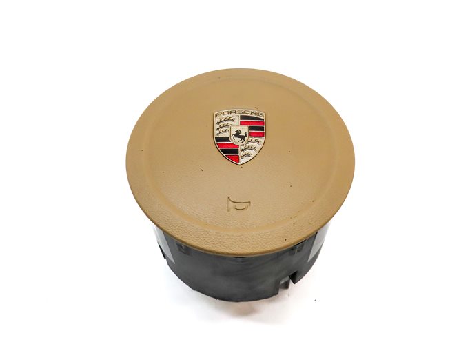 Thumbnail 2: 2011-2014 PORSCHE CAYENNE (958) DRIVER STEERING WHEEL SRS AIRBAG AIR BAG (Beige)