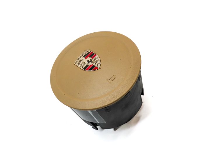 Thumbnail 3: 2011-2014 PORSCHE CAYENNE (958) DRIVER STEERING WHEEL SRS AIRBAG AIR BAG (Beige)