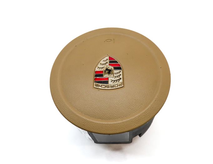 Thumbnail 4: 2011-2014 PORSCHE CAYENNE (958) DRIVER STEERING WHEEL SRS AIRBAG AIR BAG (Beige)