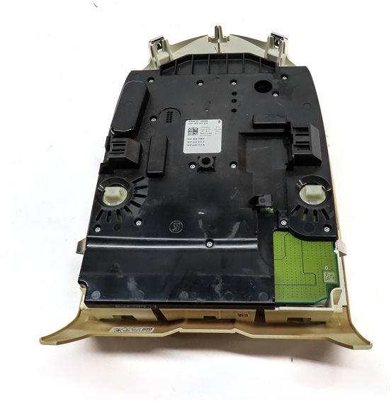 Thumbnail 6: 12 PORSCHE CAYENNE (958) FRONT INTERIOR DOME LIGHT LAMP w/SUNROOF SWITCH (Beige)