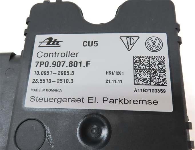 Thumbnail 4: 12 PORSCHE CAYENNE (958) EMERGENCY ELECTRONIC PARK PARKING BRAKE CONTROL MODULE