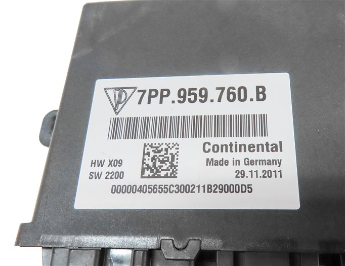 Thumbnail 5: 2012 PORSCHE CAYENNE (958) FRONT LEFT DRIVER SEAT CONTROL MODULE