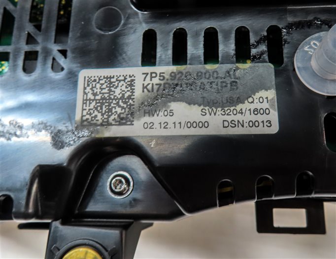 Thumbnail 7: 2011-2012 PORSCHE CAYENNE (958) 3.6L SPEEDOMETER INSTRUMENT CLUSTER (MPH) (137k)