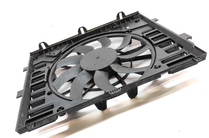 Thumbnail 3: 2011-2018 PORSCHE CAYENNE (958) 3.6L ENGINE RADIATOR COOLING FAN ASSEMBLY