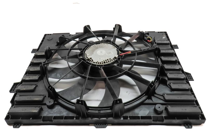 Thumbnail 5: 2011-2018 PORSCHE CAYENNE (958) 3.6L ENGINE RADIATOR COOLING FAN ASSEMBLY