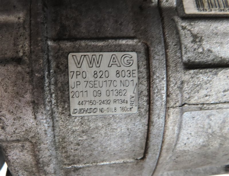 Thumbnail 7: 2011-2018 PORSCHE CAYENNE (958) 3.6L A/C AIR CONDITIONING COMPRESSOR PUMP