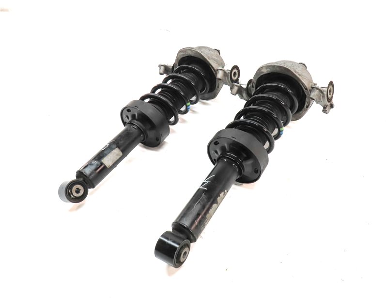 11-18 PORSCHE CAYENNE (958) REAR LEFT & RIGHT VDC VARIABLE DAMPING SHOCK STRUT