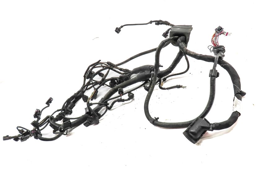 Thumbnail 2: 2012 PORSCHE CAYENNE (958) 3.6L NON-TURBO ENGINE WIRE WIRING HARNESS LOOM