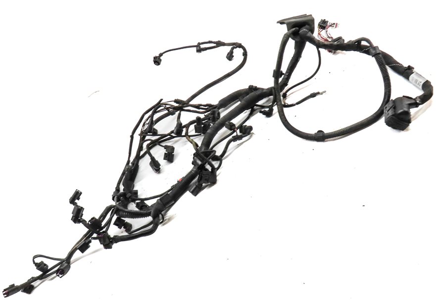 Thumbnail 3: 2012 PORSCHE CAYENNE (958) 3.6L NON-TURBO ENGINE WIRE WIRING HARNESS LOOM