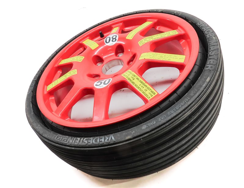 Thumbnail 2: 03-12 PORSCHE CAYENNE 955 957 958 18x6.5 10-SPOKE ALUMINUM SPARE TIRE WHEEL RIM