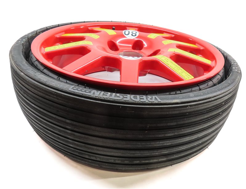 Thumbnail 4: 03-12 PORSCHE CAYENNE 955 957 958 18x6.5 10-SPOKE ALUMINUM SPARE TIRE WHEEL RIM