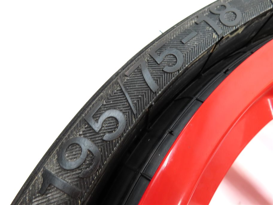 Thumbnail 9: 03-12 PORSCHE CAYENNE 955 957 958 18x6.5 10-SPOKE ALUMINUM SPARE TIRE WHEEL RIM