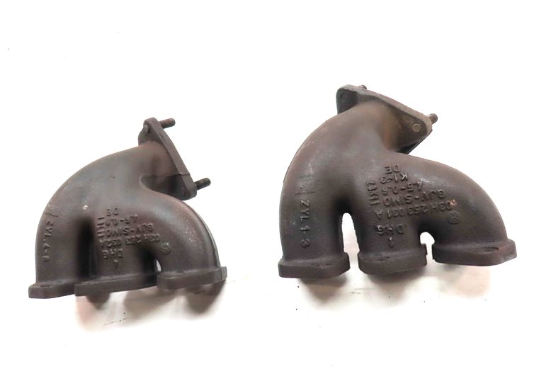 Thumbnail 2: 2011-2018 PORSCHE CAYENNE (958) 3.6L ENGINE LEFT & RIGHT EXHAUST MANIFOLD SET-2