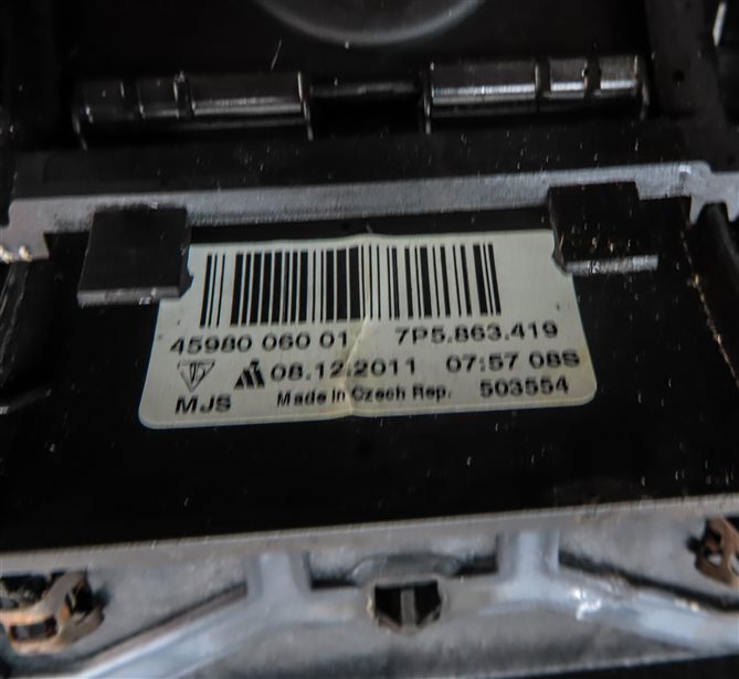 Thumbnail 8: 2012 PORSCHE CAYENNE (958) CENTER CONSOLE SHIFT TRIM MAIN CONTROL PANEL