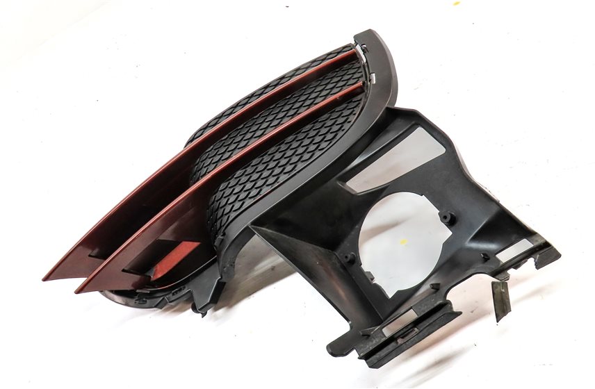 Thumbnail 3: 11-14 PORSCHE CAYENNE S 958 LEFT FRONT DRIVER LOWER BUMPER GRILLE TRIM (Auburn)