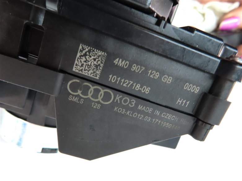 Thumbnail 6: 2017-2019 AUDI A4 A5 S5 (B9 8W 8W6) BLINKER WIPER CRUISE COMBINATION SWITCH