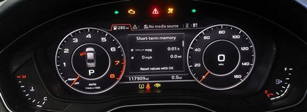 Thumbnail 2: 2017 AUDI A4 (B9 8W) DIGITAL SPEEDOMETER INSTRUMENT GAUGE CLUSTER MPH USA (117k)