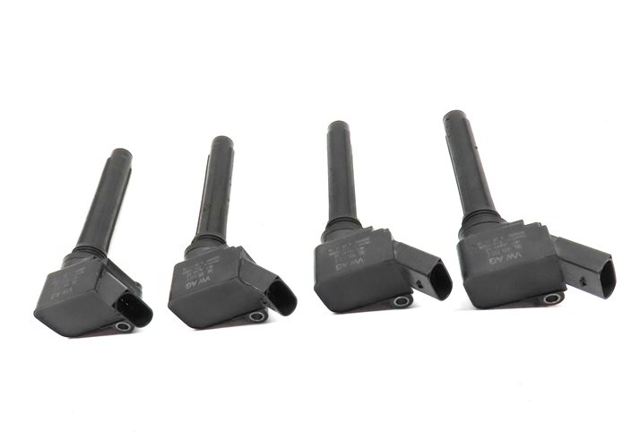 Thumbnail 2: 17-23 AUDI A4 A5 A6 Q5 Q7 B9 8V 8W 8W6 4L FY 80A 2.0L ENGINE IGNTION COIL SET-4