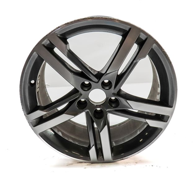Thumbnail 2: 2017-2018 AUDI A4 (B9 8W) 18x8 ALUMINUM ALLOY 5-DOUBLE SPOKE WHEEL RIM