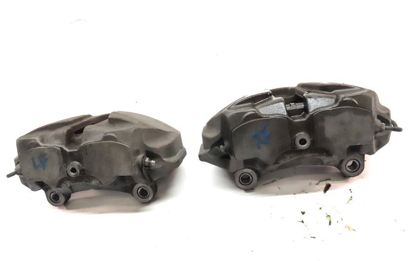 Thumbnail 2: 2017-2019 AUDI A4 A5 (B9 8W 8W6) FRONT LEFT & RIGHT BRAKE CALIPER SET-2