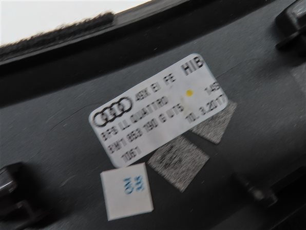 Thumbnail 17: 2017 AUDI A4 (B9 8W) DASH DOOR CONSOLE INTERIOR TRIM PANEL SET-8 (Gray Oak Wood)