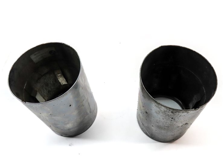 Thumbnail 5: 17-24 BMW 228i X1 F22 F48 REAR MUFFLER EXHAUST PIPE TIP SET/2 (CHROME)