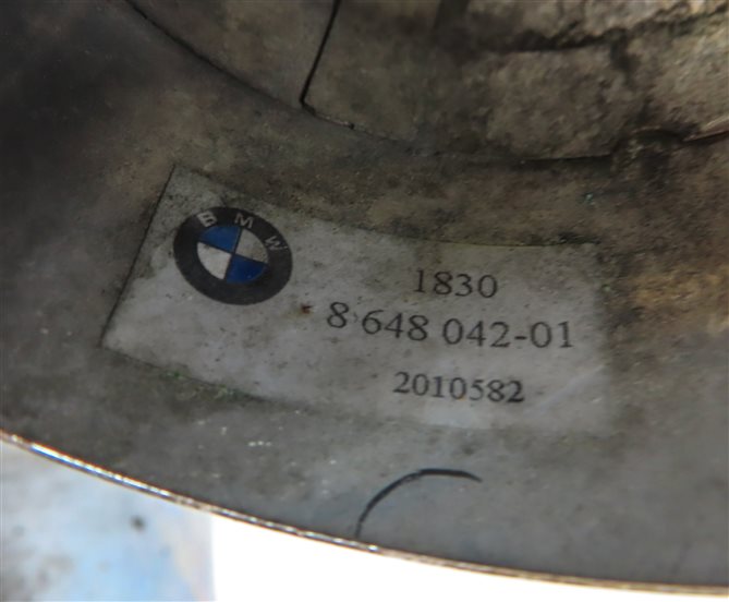 Thumbnail 6: 17-24 BMW 228i X1 F22 F48 REAR MUFFLER EXHAUST PIPE TIP SET/2 (CHROME)