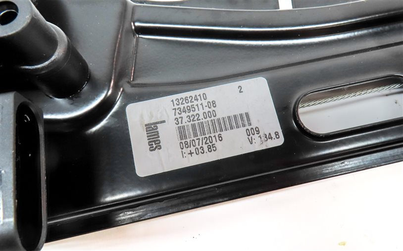 Thumbnail 6: 2016-2021 BMW X1 (F48) LEFT REAR DOOR WINDOW REGULATOR w/ MOTOR