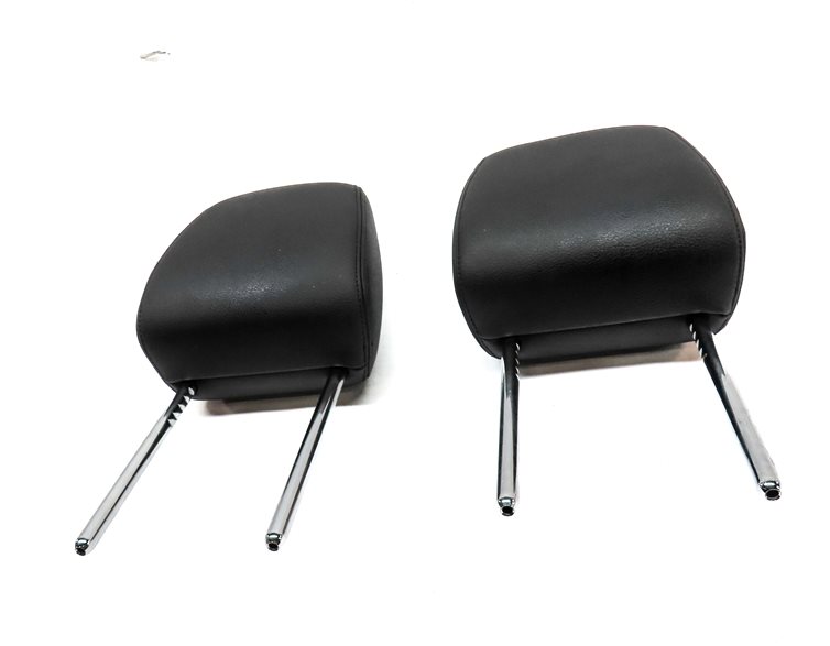 Thumbnail 2: 2016-2019 BMW X1 F48 FRONT LEFT DRIVER & RIGHT PASSENGER HEADREST SET/2 (Black)