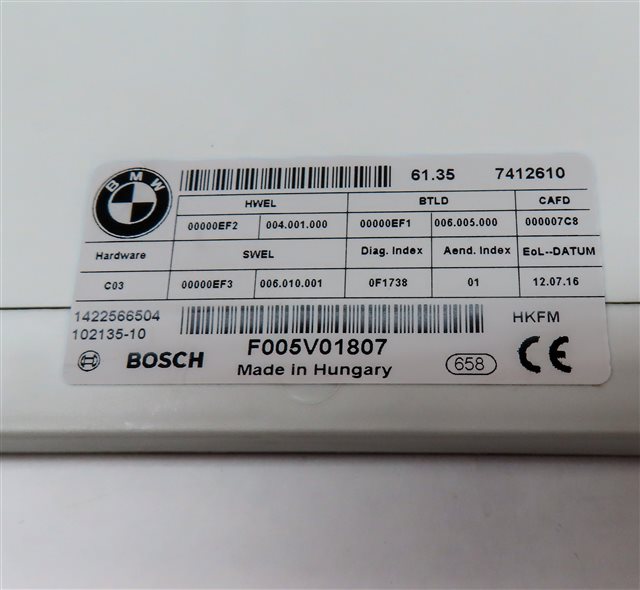 Thumbnail 4: 2015-2017 BMW X1 X5M X6 X6M (F16 F48 F85 F86) REAR TRUNK LIFTGATE CONTROL MODULE