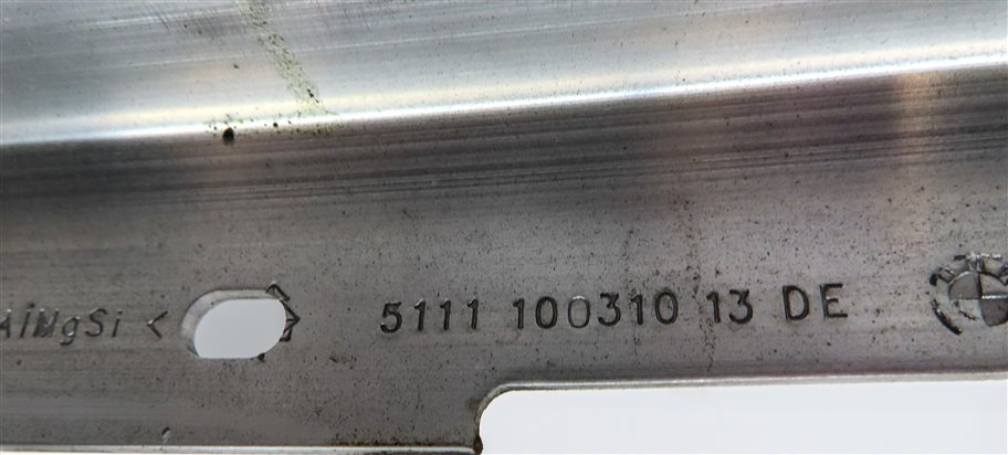 Thumbnail 7: 16-23 BMW X1 X2 F39 F48 FRONT BUMPER REINFORCEMENT IMPACT BAR w/MOUNT BRACKETS