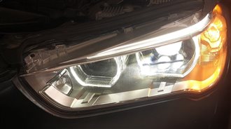 Thumbnail 2: 2017-2019 BMW X1 F48 FRONT LEFT DRIVER LED HEADLIGHT HEAD LIGHT LAMP ASSEMBLY