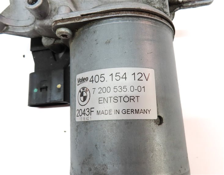 Thumbnail 7: 2007-2014 BMW X5 X5M X6 X6M (E70 E71) FRONT WINDSHIELD WIPER MOTOR
