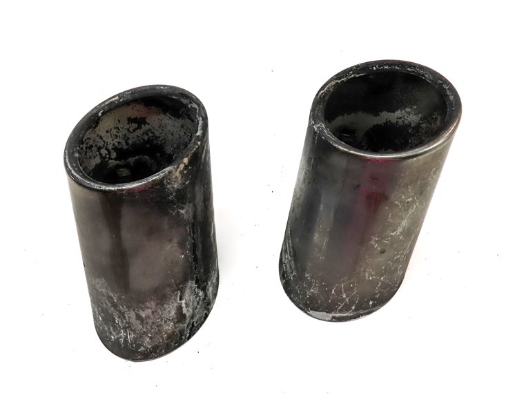 Thumbnail 2: 2013 BMW X5 (E70) REAR MUFFLER EXHAUST TIP END SET/2 (CHROME)
