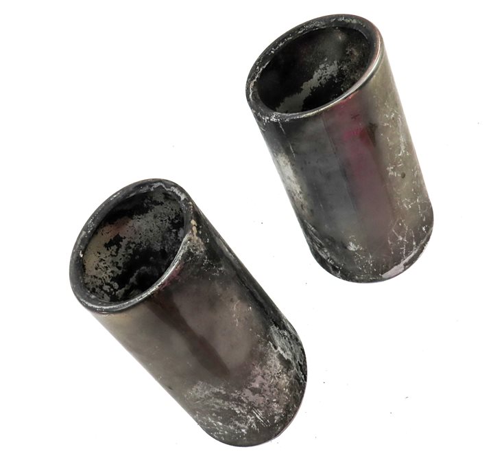Thumbnail 3: 2013 BMW X5 (E70) REAR MUFFLER EXHAUST TIP END SET/2 (CHROME)