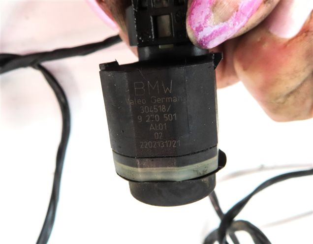 Thumbnail 4: 13 BMW X5 E70 REAR PARK ASSIST PDC DISTANCE CONTROL SENSOR SET w/HARNESS(Bronze)